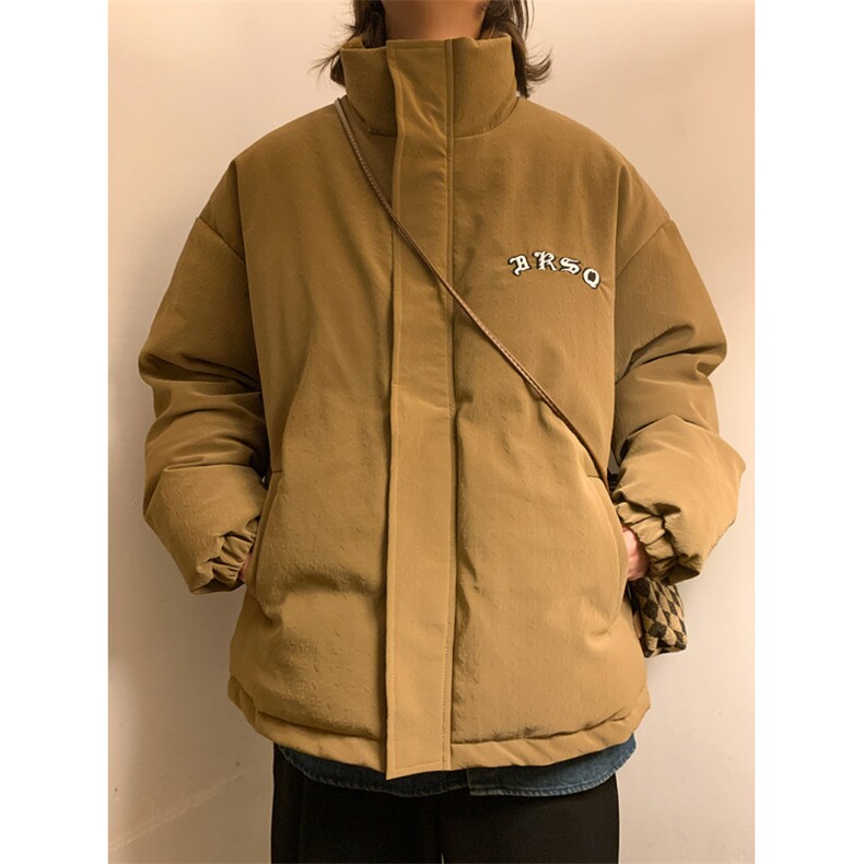 冬季新款2023千鸟格刺绣皮衣面包服A316-1-Y71P138控188,男装皮衣,星座906（原电商a316-1）