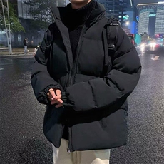 现货高品质美式高街冬季重磅三防羽绒棉衣男女加厚外套棉服冬，男装棉衣，电商A443