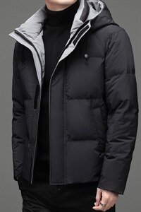 冬季新款中年男连帽羽绒服男爸爸冬装休闲款外套YL8820122-P260图片