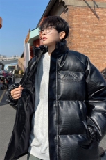 港风鳄鱼纹钢印字母设计棉衣大码潮流休闲棉衣男MY77728P128控168，男装棉衣，星座227-7