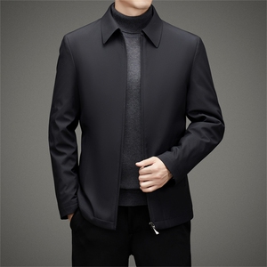 中年男士新款加厚保暖棉衣冬季男装可脱卸内胆棉服爸爸装休闲外套图片