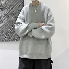 高质量！秋冬季半高领毛衣男士加绒加厚线衣男针织衫男MY00-P42，男装针织衫/毛衣，电商B367
