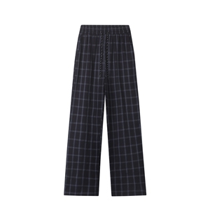 现货！美式复古格子裤基础款弯刀百搭休闲裤-EX50885-特批30图片