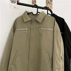 男韩版潮流男棒球服春秋季新款男士休闲夹克男JK06591-P70，男装夹克，星座308B-2