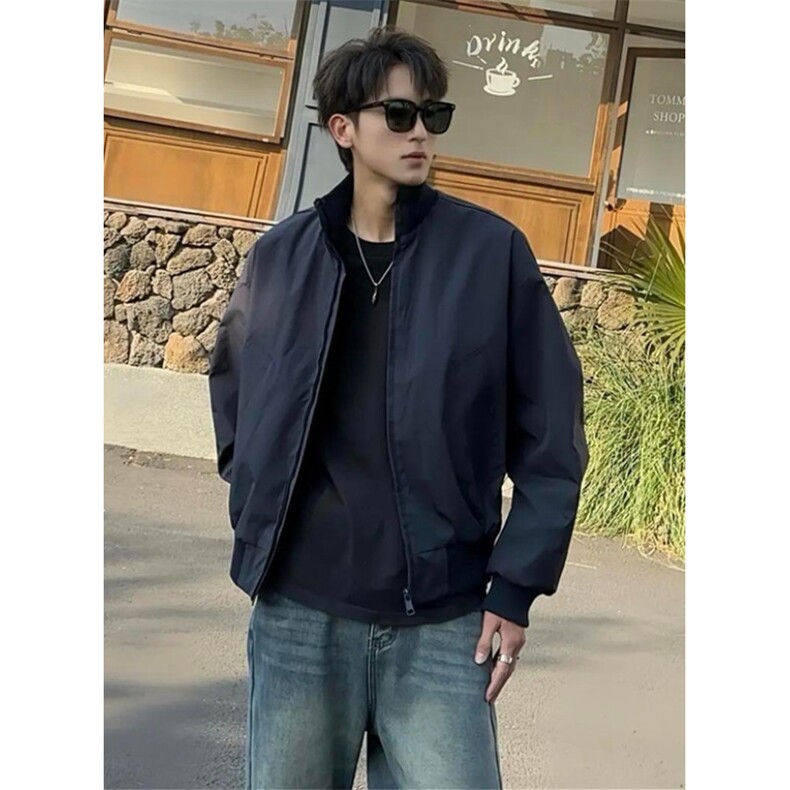 春百搭高级感立领防晒速干飞行夹克男上衣休闲外套J898,男装防晒衣,星座1116A（原606A-3）