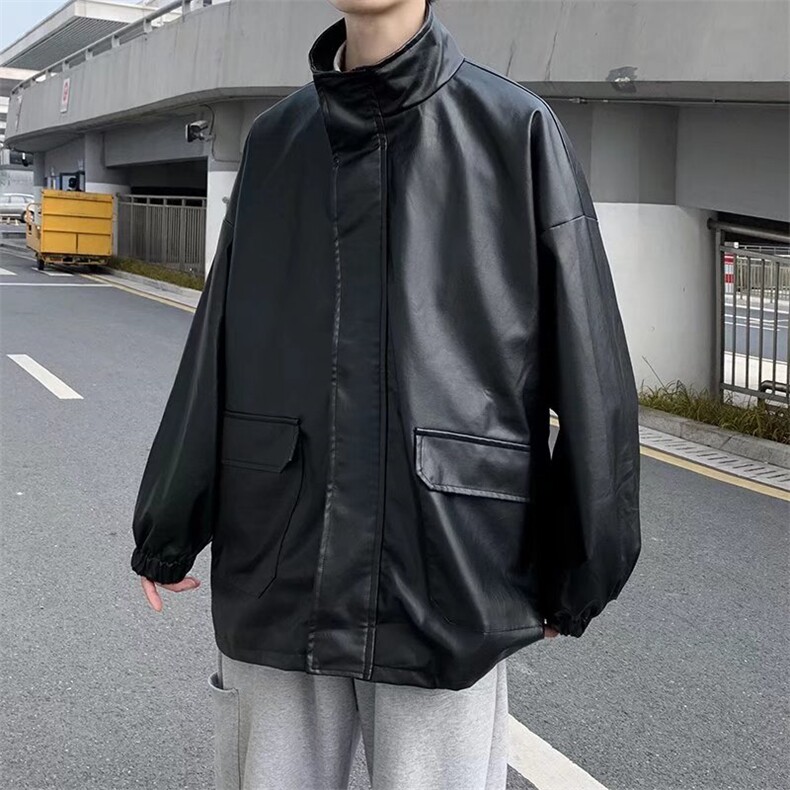 男秋冬新款皮夹克外套J2908P60,男装夹克,星座1116-2
