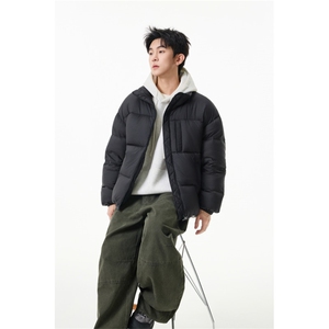 90%绒新标有报韩版宽松羽绒服外套上衣Y993/ P350 现货图片