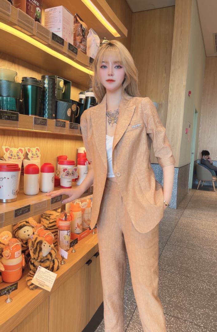 2022夏季新款套装，女装职业装，时尚名门