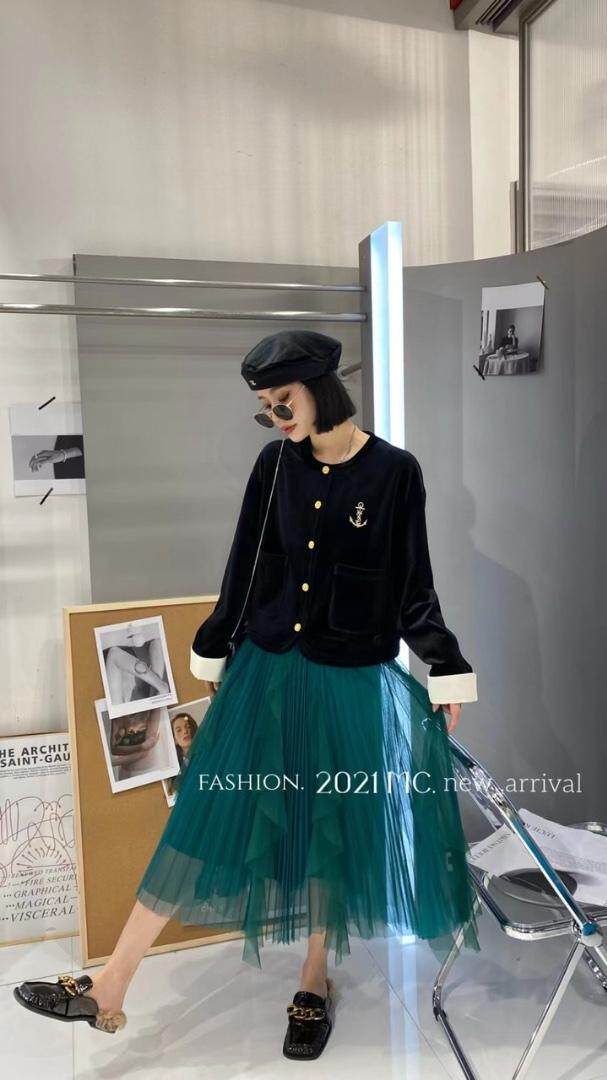 欧货丝绒外套，其它，谷斯