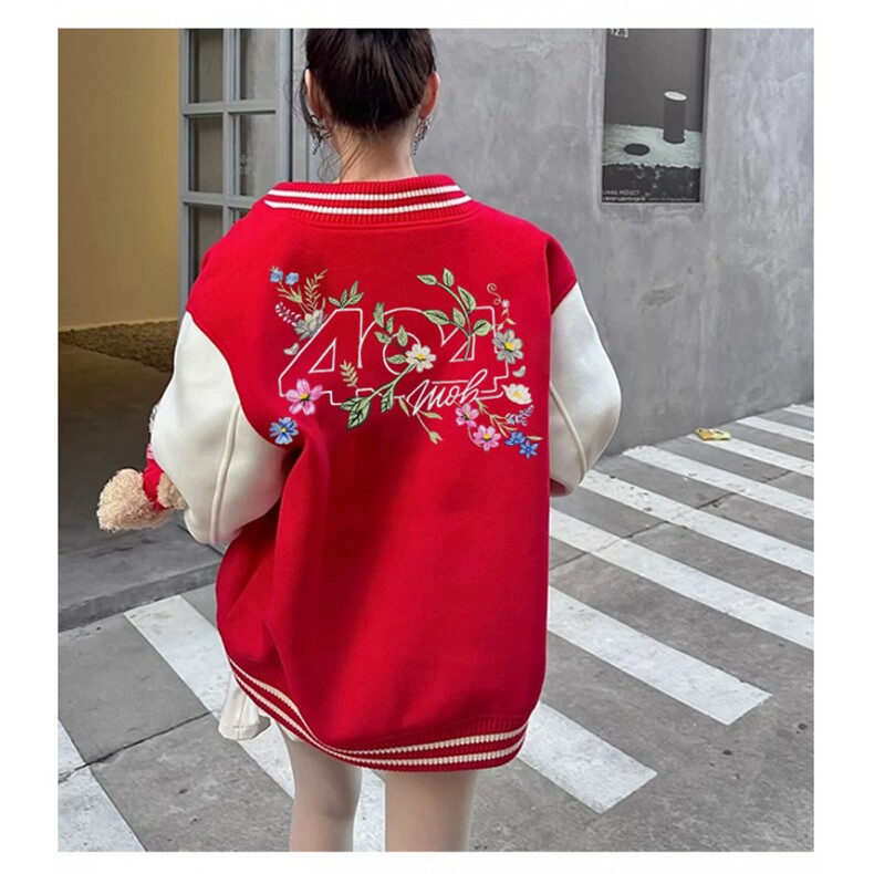 J9931-P70美式嘻哈高质量刺绣宽松潮牌棒球服夹克,男装夹克,星座617A-2