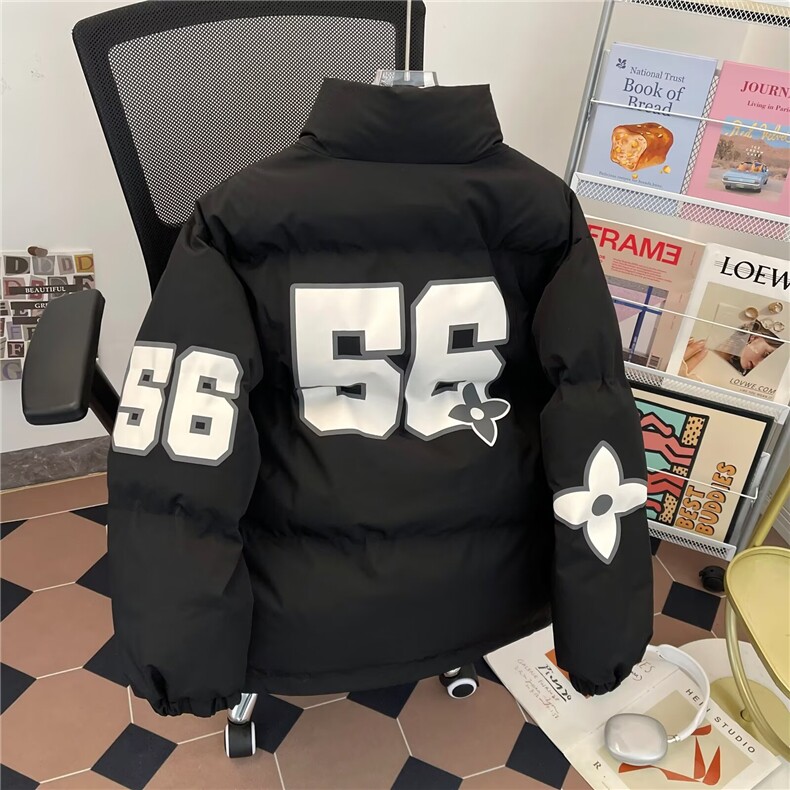 棉服男冬季2025新款面包服棉袄子加厚保暖棉衣外套,男装棉衣,星座410-6（原星座1304-1）
