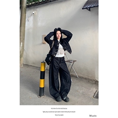 JH0586-P115牛仔套装潮牌男女牛仔上衣时尚百搭牛仔裤子，男装休闲套装，电商C233