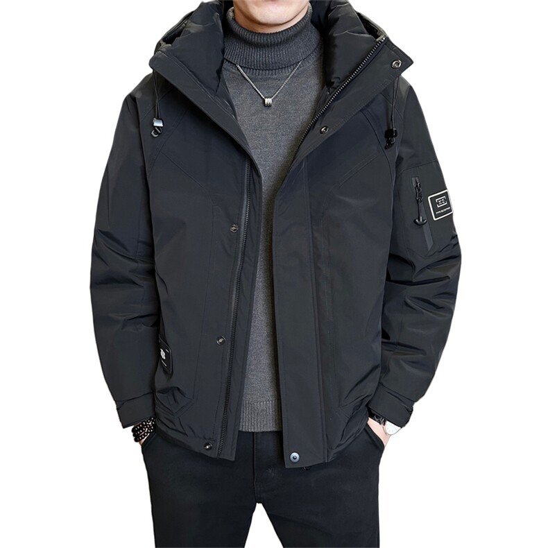 冬季新款工装羽绒服男短款保暖羽绒外套夹克YR25109-P245,男装夹克,电商A237
