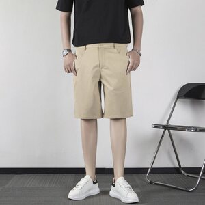 短裤男生2025夏季休闲裤薄款男生五分裤直筒坠感修身西裤 KA50图片
