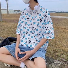 男圆领T恤宽松短袖T614P25，男装T恤，星座1116-2