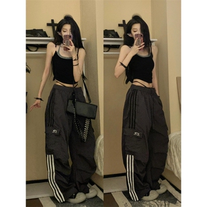 【有货】美式机能速干冲锋裤大口袋工装裤宽松直筒CK34LL-特P50图片