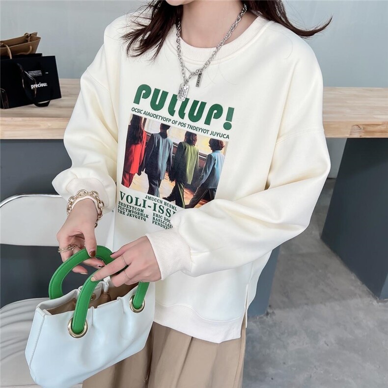 加绒卫衣火爆订单中，女装卫衣/绒衫，NOUSWEETY 诺小姐衣橱