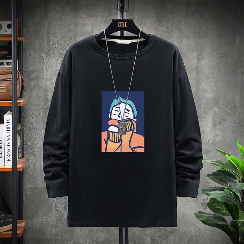 TX3042-P28纯长袖t恤男大码圆领打底衫体恤展架,男装T恤,电商A040A