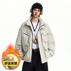 美式新款秋冬多口袋户外机能休闲棉衣外套 A436-W990-P95138图片