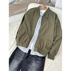 网图有货美式复古ma1飞行员夹克外套男女春秋棒球服A1286-P50，男装夹克，星座1505