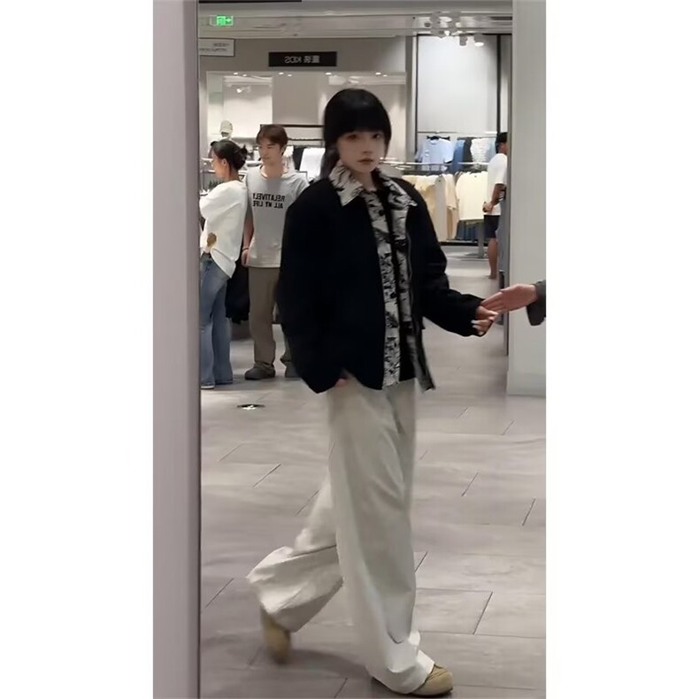 A159-P72假两件夹克外套男春秋款翻领防风防水男士潮,男装T恤,电商B323A