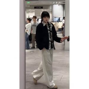 A159-P72 假两件夹克外套男春秋款翻领防风防水男士潮图片