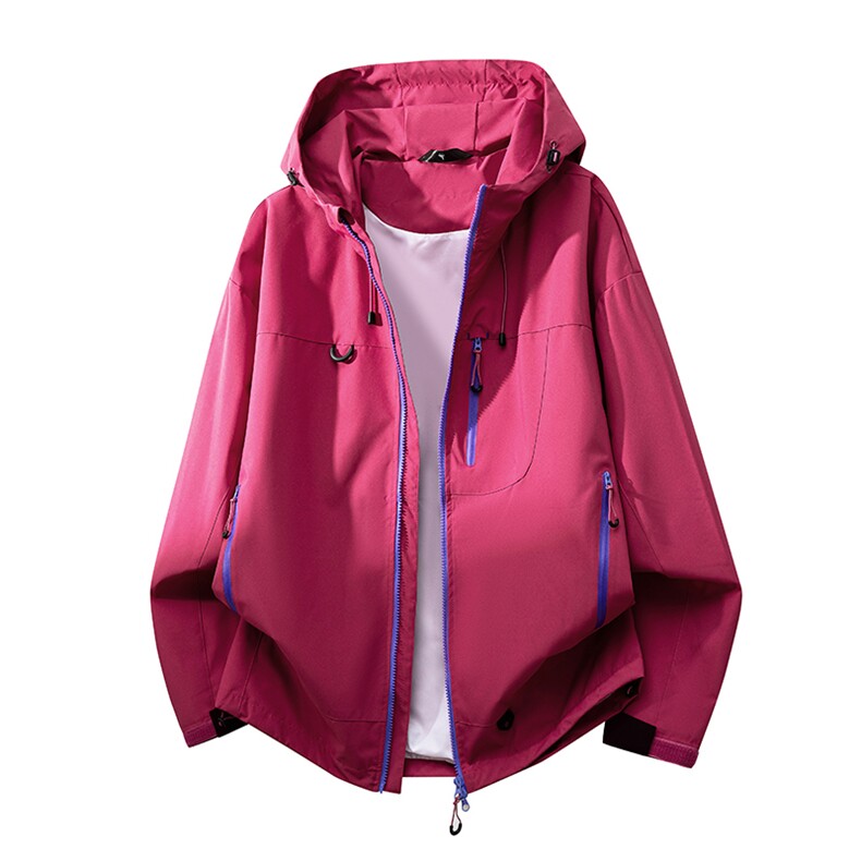 机能冲锋衣情侣外套登山服户外工装连帽小众运动夹克防风7870-P45,男装夹克,星座1403B