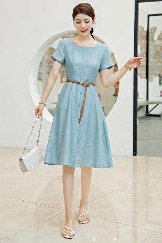 夏装新款连衣裙，女装连衣裙，依歌贝诺