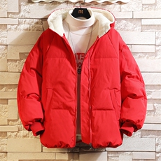 控128加绒面包服男大码羊羔毛衣男MY16099-P100，男装棉衣，电商A040A