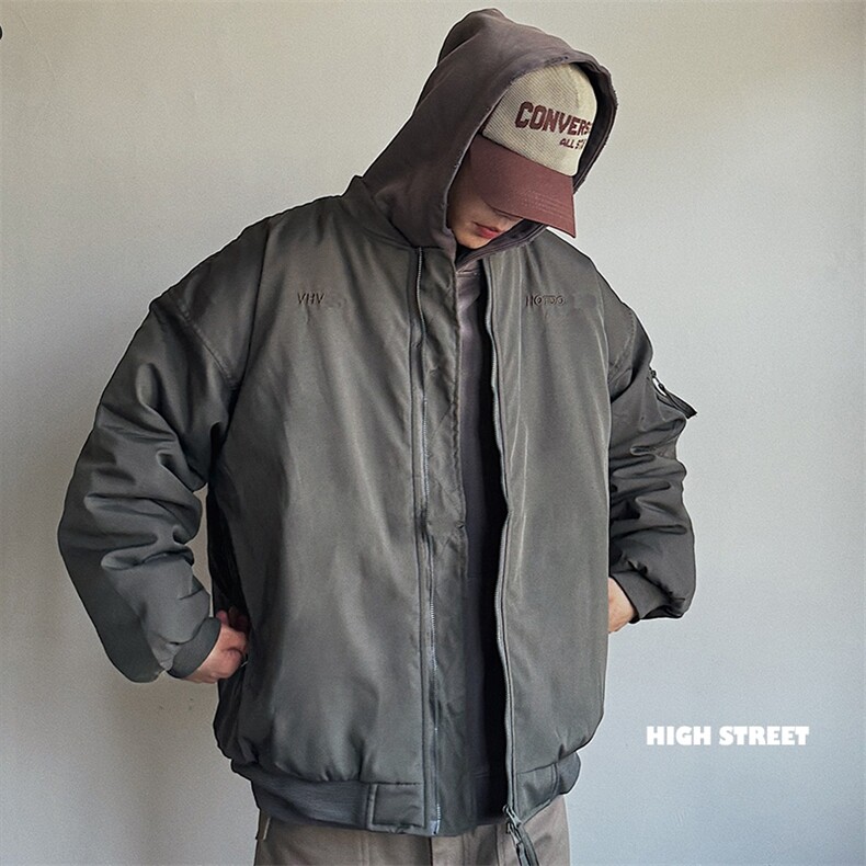 自家爆图XX284-P95-控128冬季刺绣加厚夹棉棒球棉服棉衣外套,男装棉衣,星座1608-1
