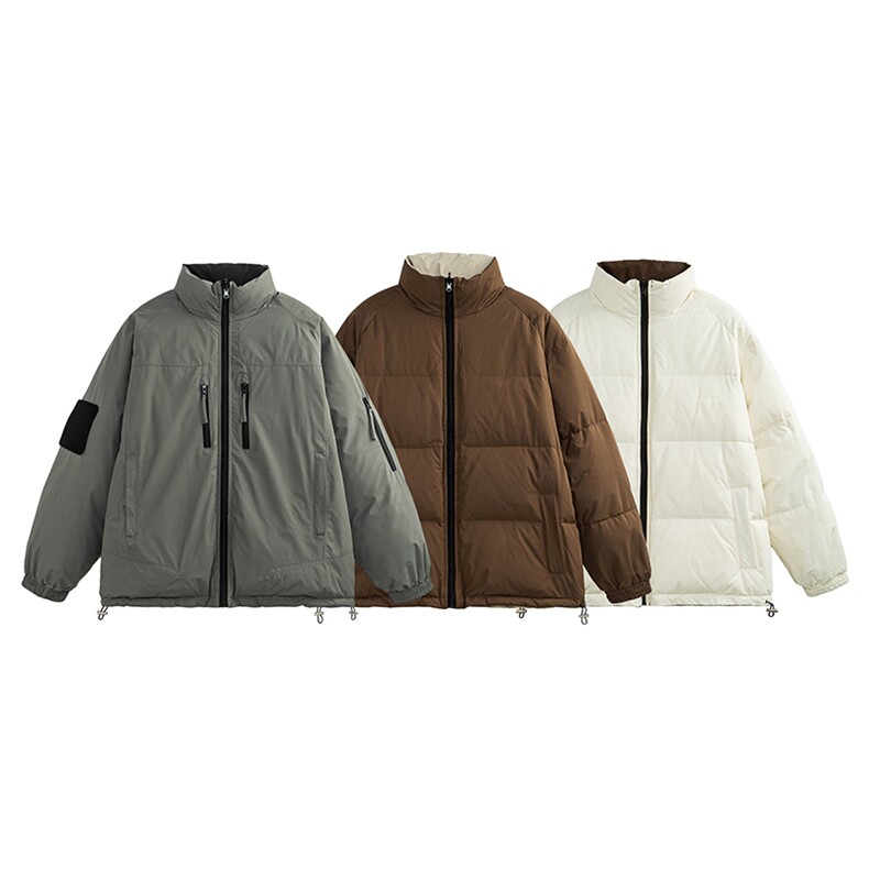 W2072-P320（新标90白鸭绒双面穿复膜+三防工艺聚酯纤维），男装羽绒服，电商外29