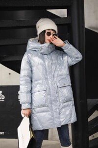 冬季羽绒服现货图片