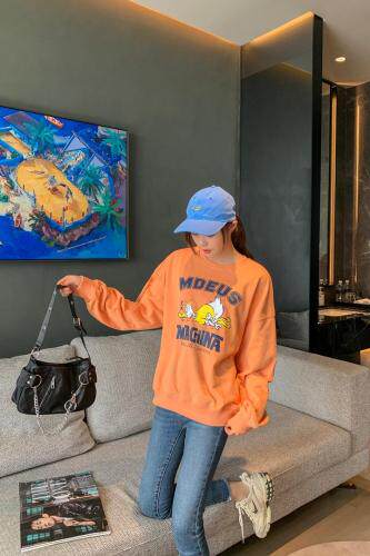 【现货】韩版卫衣，女装卫衣/绒衫，依林彩格