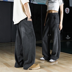 B258-K9903-P65控88抖音品质水洗休闲裤成分70%棉30%聚酯纤维，男装休闲裤，电商B258