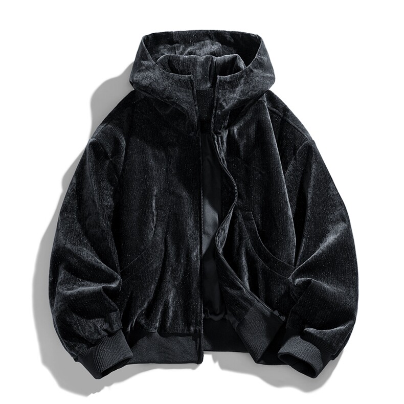 特批P85美式潮牌连帽复古工装开衫外套男宽松休闲夹克男SY2504，男装夹克，星座610B-1