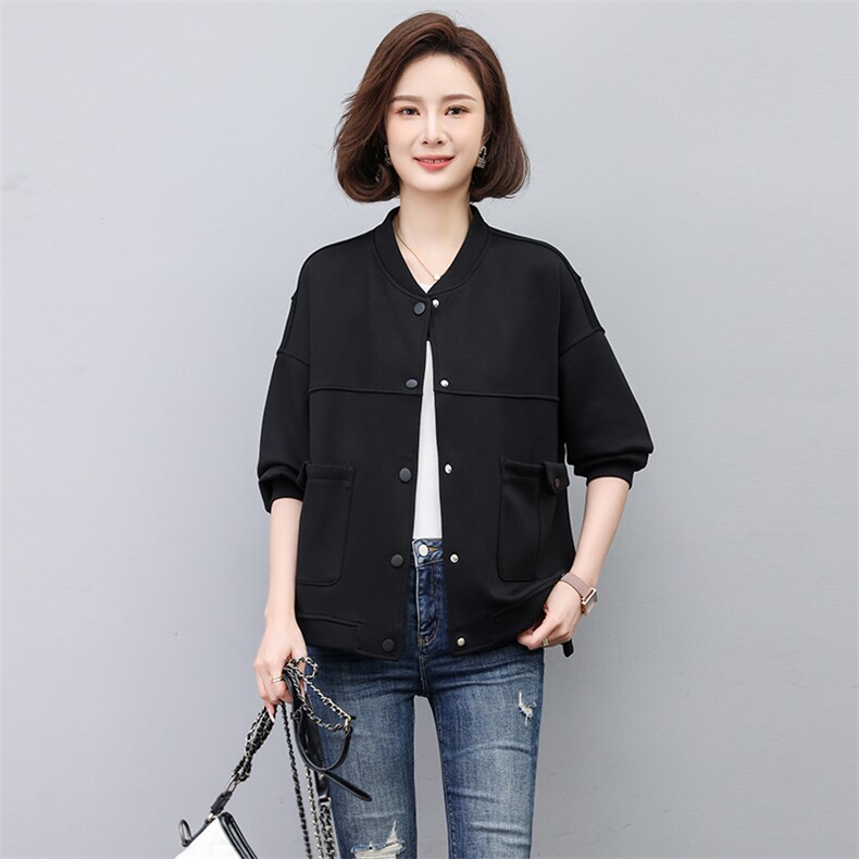2023春季新款时尚休闲气质个性减龄宽松休闲连帽外套,女装短外套,独衣靓