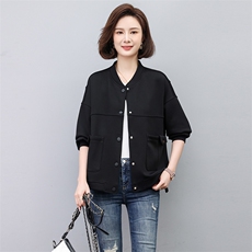 2023春季新款时尚休闲气质个性减龄宽松休闲连帽外套，女装短外套，独衣靓