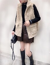 皮毛马甲，女装马甲，艾酷欧派