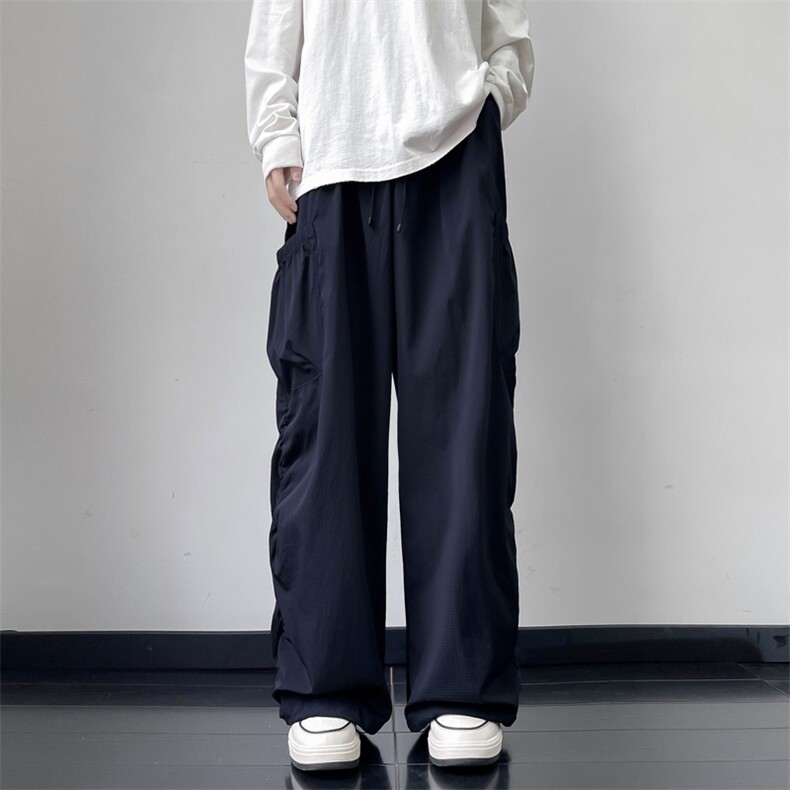 美式潮牌工装裤男vintage高街宽松休闲裤机能风束脚长裤FK01-p42,男装休闲裤,星座1008