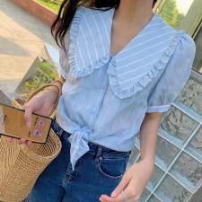 —郭郭家GG— 【夏款现货】法式条纹衬衣，女装，郭郭家