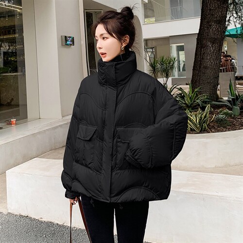 现货时尚洋气90羽绒服2022新品款号A011-P275K388图片