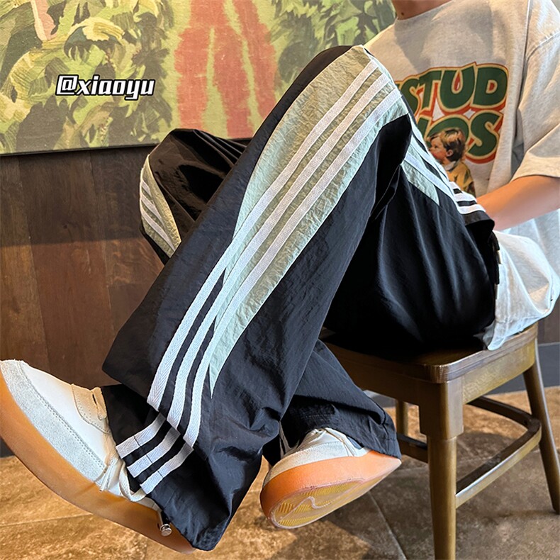 夏季新款伞兵裤薄款透气织带拼接休闲长裤XZ616-TY2507特P30控58,男装休闲裤,星座512A（原616）