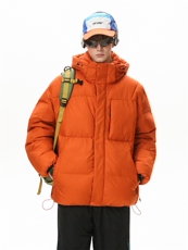 潮流宽松休闲棉衣潮牌高街棉服A161-9893-P100，男装棉衣，电商A161