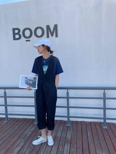 工装背带裤，女装，麦缇诺