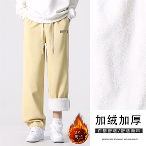 裤子男2024新款直筒休闲长裤潮牌运动宽松阔腿卫裤JRK631-特批-46图片