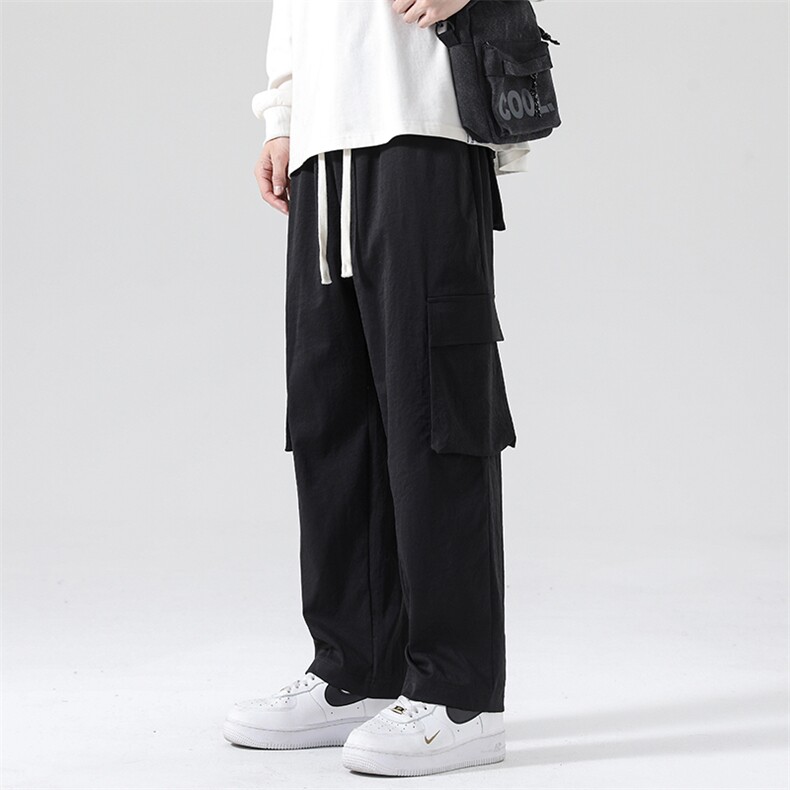 春夏新款工装休闲裤男宽松阔腿裤直筒裤CK2318-P50,男装休闲裤,星座717