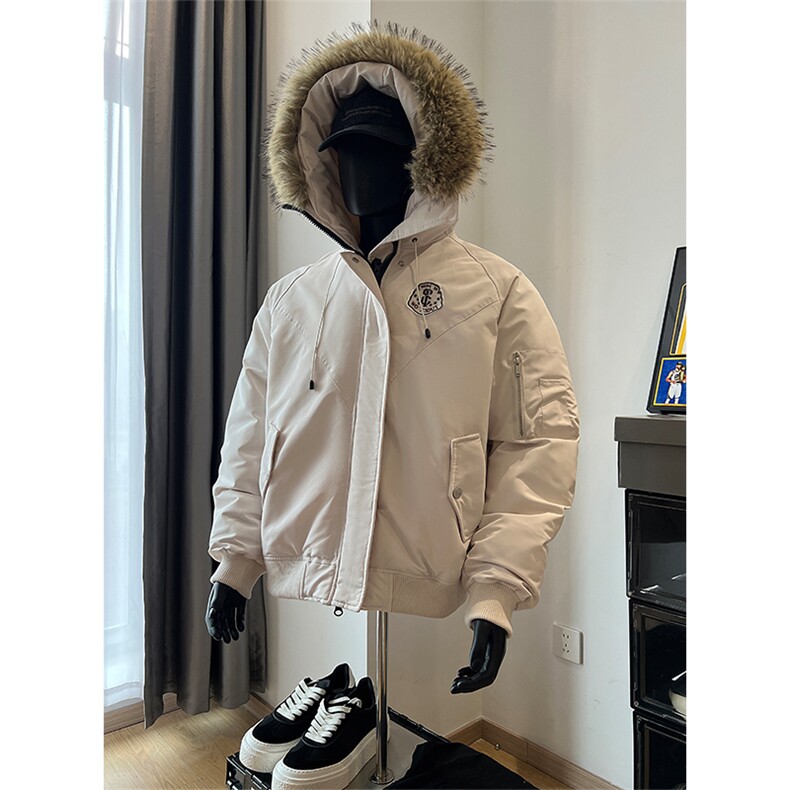 毛领派克服棉衣冬季情侣保暖棉服外套XZ514-2-MY006-P118,男装棉衣,星座514-2(原B239)