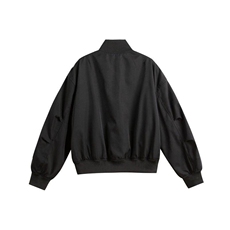 小短吉吉同款炫彩缎面飞行夹克立领短款廓形美式棒球服J2591-P70，男装夹克，星座1213