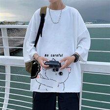 Q11116-P30 春夏季七分袖t恤男大码五分袖男短袖中袖图片