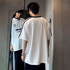 青春潮牌休闲街头运动夏季新品日系小众短袖上衣T恤T807-P38，男装T恤，电商C307